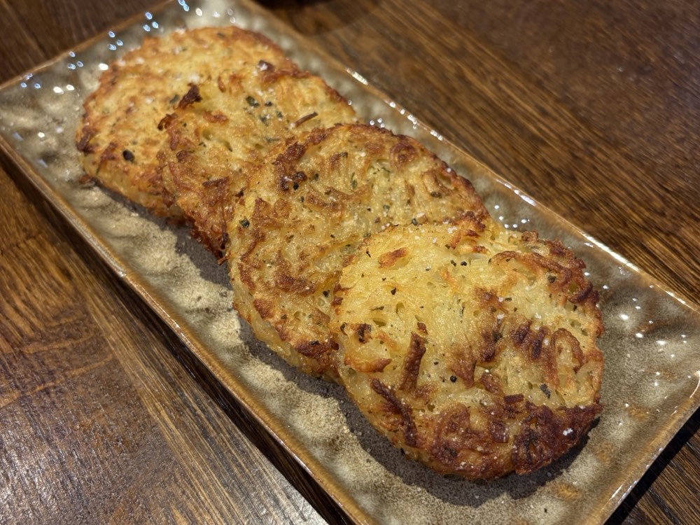 Galette de pommes de terre croustillante au Comptoir Brut, Metz