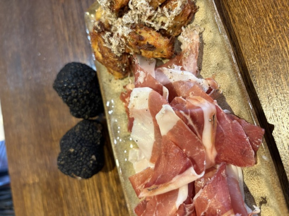 Plat à la truffe à partager, Le Comptoir Brut, Metz
